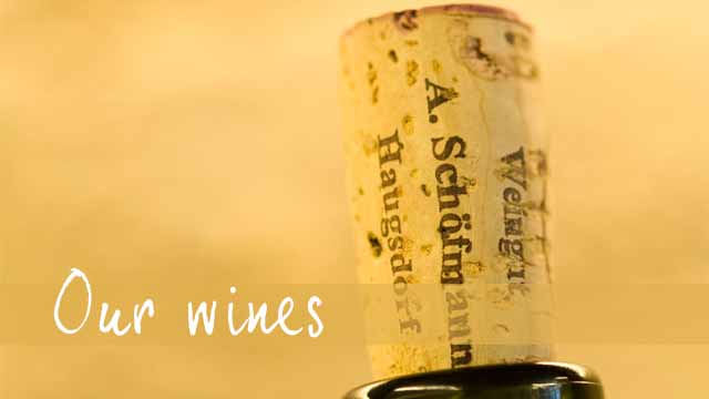 Our wines - Schöfmann Family Winery